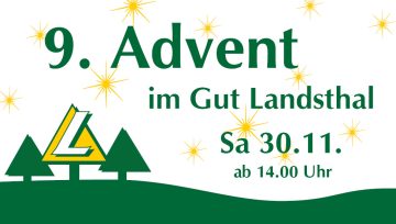 9. Adventmarkt im Gut Landsthal